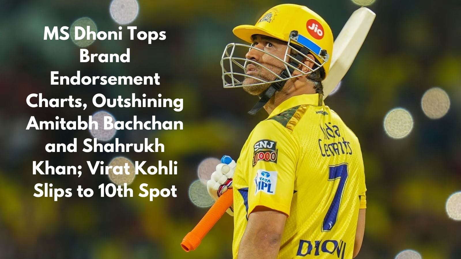 MS Dhoni brand endorsements