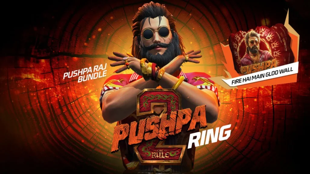 Pushpa Raj Bundle in Free Fire